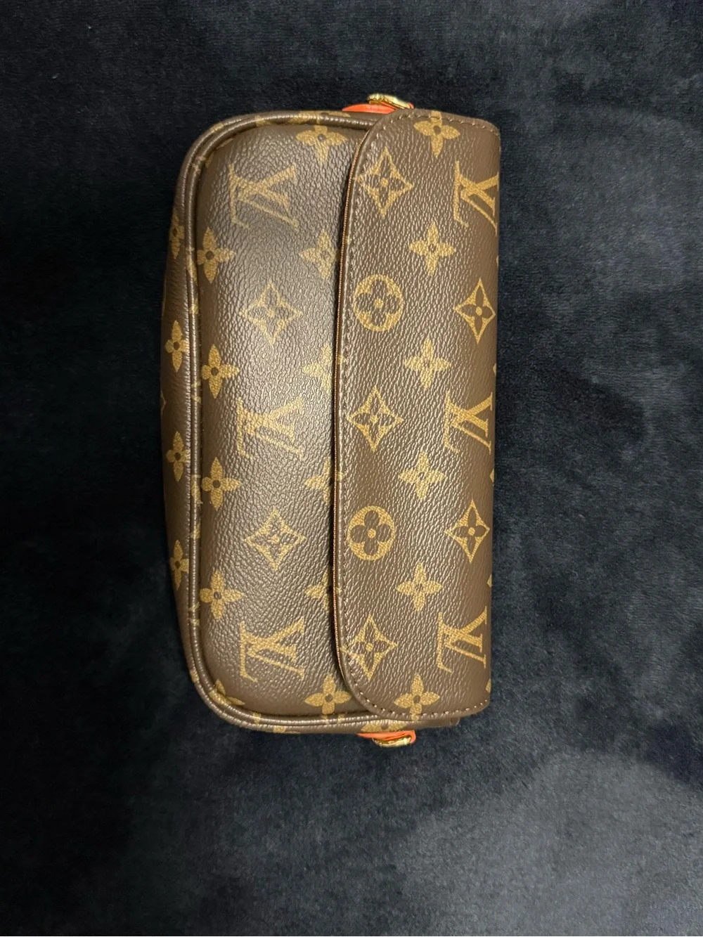 Louis Vuitton Monogram Wallet-on-Chain with Gold Hardware
